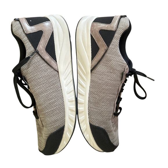 Men 11.5 WW SAS Suprhon Non-Slip Lace-Up Sneakers Shoes Pebble Gray Therapeutic - Picture 7 of 8